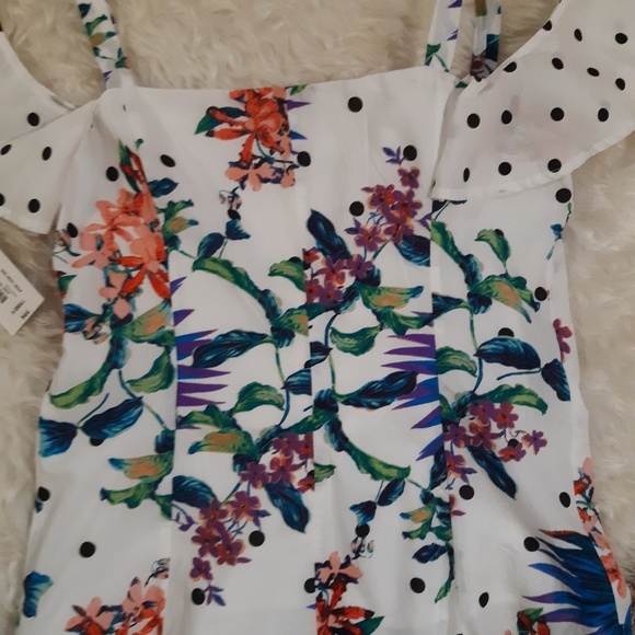 🏵️BOGO🏵️ Bold Elements Sz Small Tropical Top NWT - Picture 6 of 8